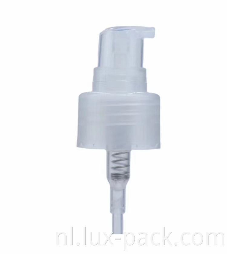 Groothandel aangepast plastic 20/400 schuimzeepdispenserpomp met dop